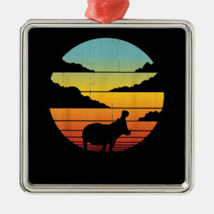 Adorno Metálico Hipopótamo 60 Hippo de los 70   Hippo Lover