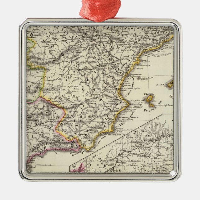 Adorno Metálico Hispania 2 (Frente)