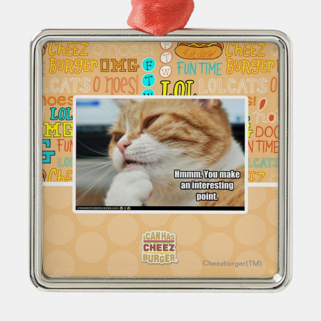 Adorno Metálico Hmmm. (Frente)