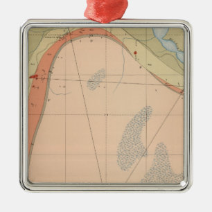 Adorno Metálico Hoja detallada VII de la geología
