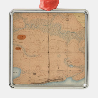 Adorno Metálico Hoja detallada XXVII de la geología