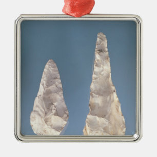 Adorno Metálico Hojas de dos lados, Período Acheuleano Inferior