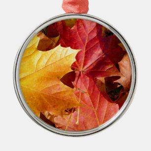 Adorno Metálico Hojas de otoño - ¡Asombroso!