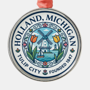 Adorno Metálico Holland, Michigan Michigan