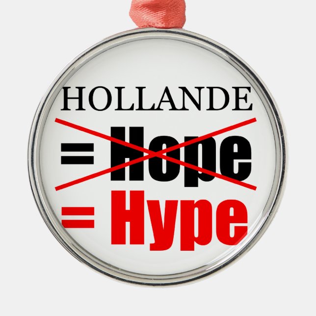 Adorno Metálico Hollande No Esperanza = ¡¡¡¡¡¡¡¡¡¡¡¡¡¡¡¡¡¡¡¡¡¡¡¡¡¡ (Frente)