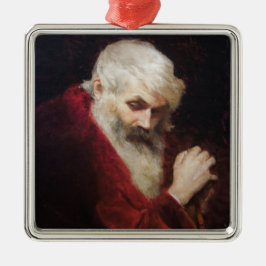 Adorno Metálico Hombre mayor en un abrigo rojo (Santa Claus) (Navi