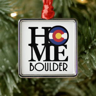 Adorno Metálico HOME Boulder Colorado