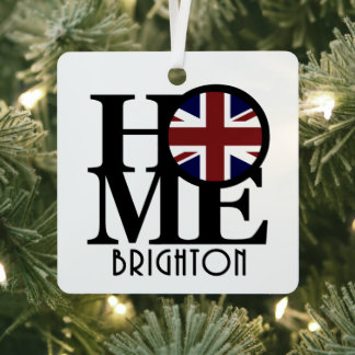Adorno Metálico HOME Brighton England