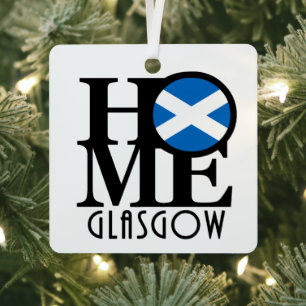 Adorno Metálico HOME Glasgow Scotland