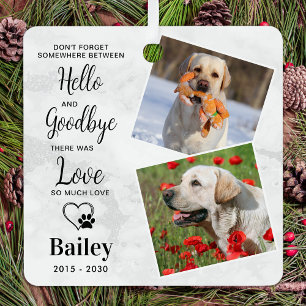 Adorno Metálico Homenaje favorito de Personalizado 2 Mascota de fo