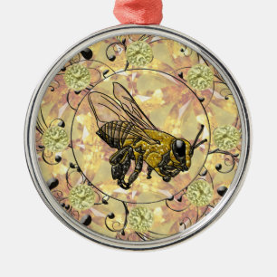 Adorno Metálico Honey Bee
