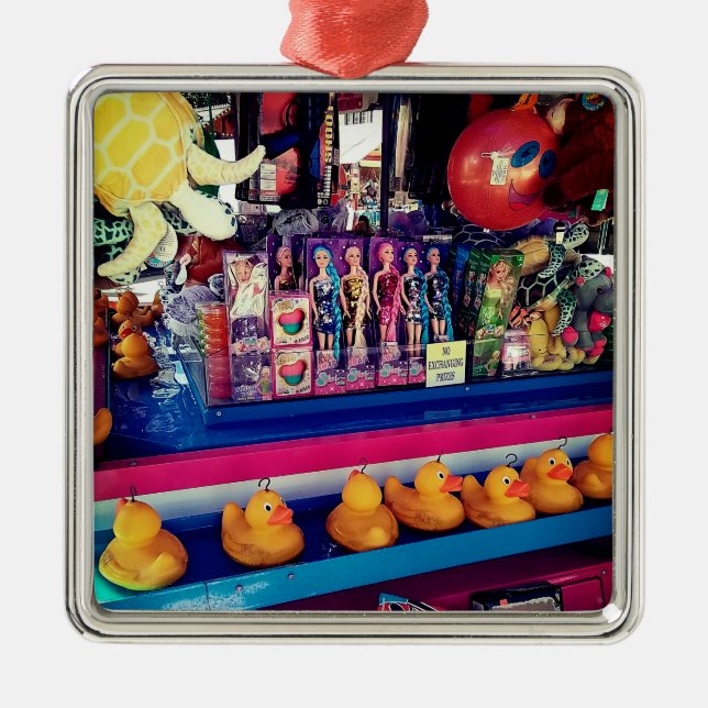 Adorno Metálico Hook un pato (Frente)