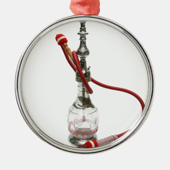 Adorno Metálico Hookah Water Pipe (Frente)