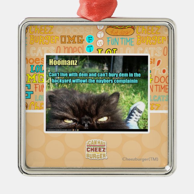 Adorno Metálico Hoomanz (Frente)