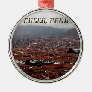 Adorno Metálico Horizonte Perú de la ciudad de Cusco