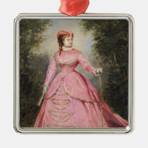 Adorno Metálico Hortense Schneider 1868