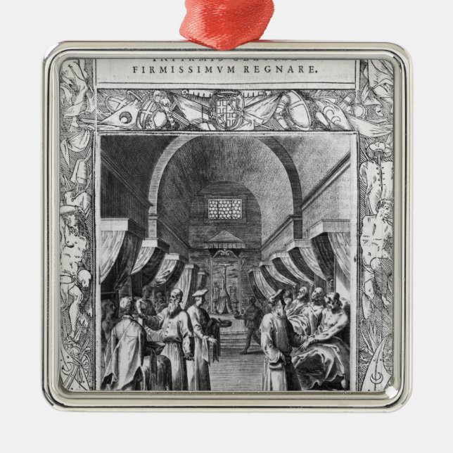 Adorno Metálico Hospitallers de la orden de St. John (Frente)