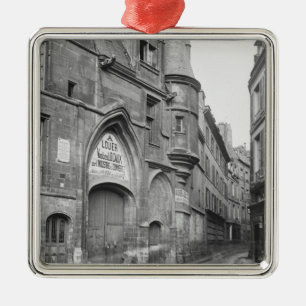 Adorno Metálico Hotel de Sens, siglo-temprano de fines del siglo