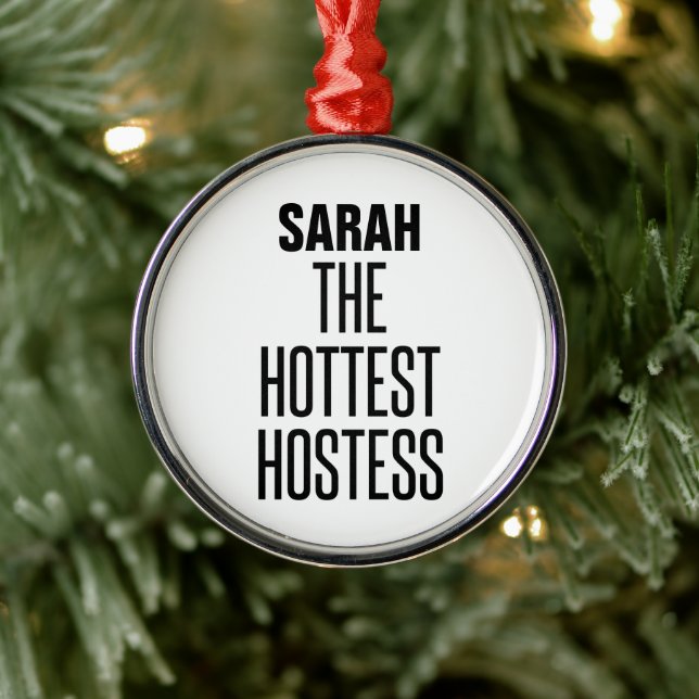 Adorno Metálico Hottest Hostess (Árbol)