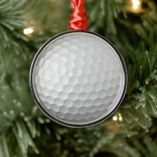 Adorno Metálico Hoyuelos de Pelota de Golf