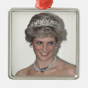 Adorno Metálico HRH Princess Diana Xmas
