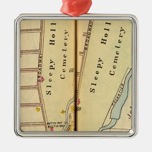 Adorno Metálico Hueco soñoliento, Nueva York (Frente)