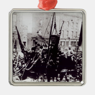 Adorno Metálico Huelga de muelle de Londres, 1889 2