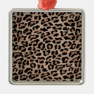 Adorno Metálico huella de leopardo de cheetah
