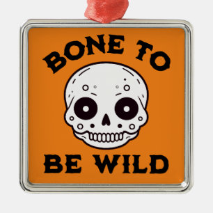 Adorno Metálico Hueso salvaje