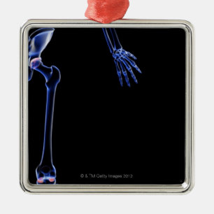 Adorno Metálico Huesos de la cadera