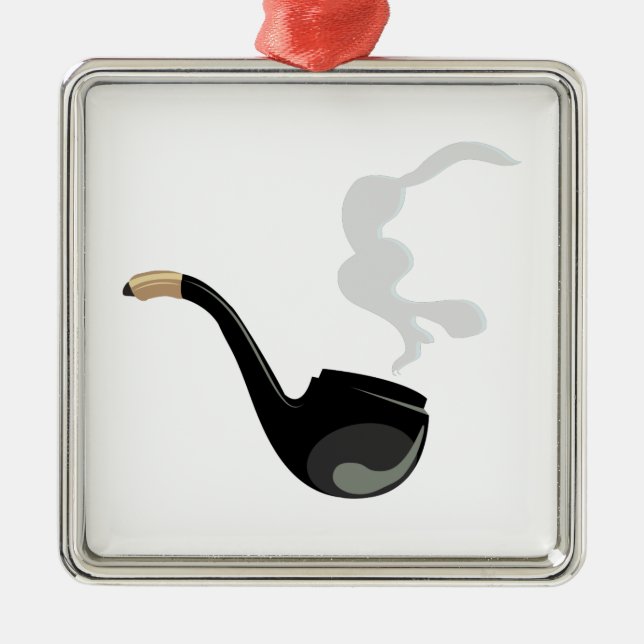 Adorno Metálico Humo del tubo (Frente)