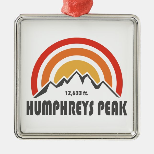 Adorno Metálico Humphreys Peak (Frente)