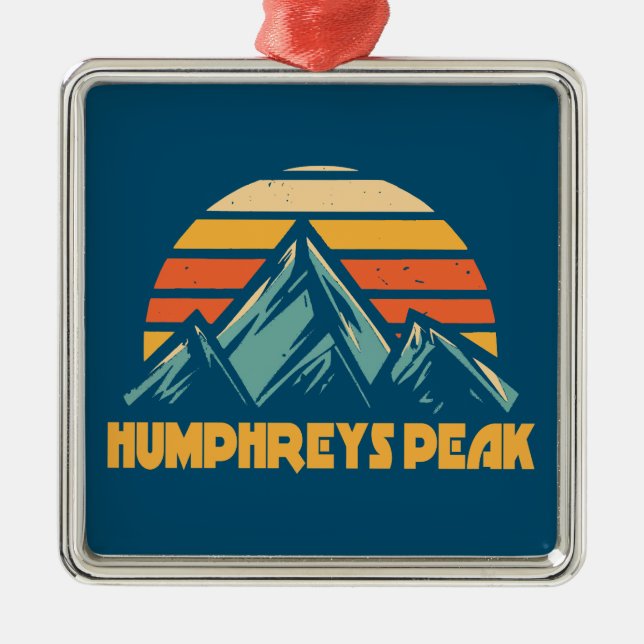 Adorno Metálico Humphreys Peak Arizona Retro Turquoise (Frente)