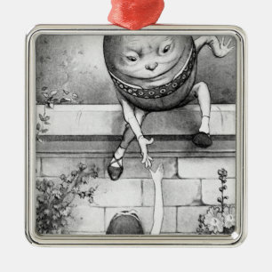 Adorno Metálico Humpty Dumpty