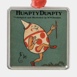 Adorno Metálico Humpty Dumpty