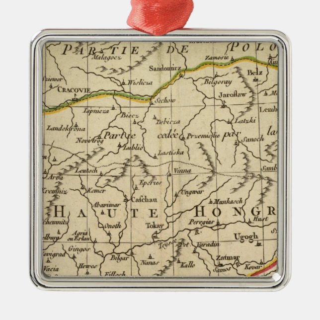 Adorno Metálico Hungría 3 (Frente)