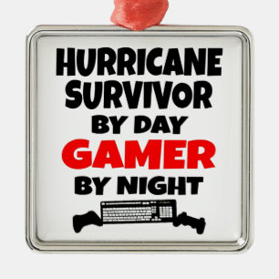 Adorno Metálico Huracán Survivor Gamer