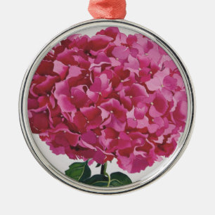 Adorno Metálico Hydrangea