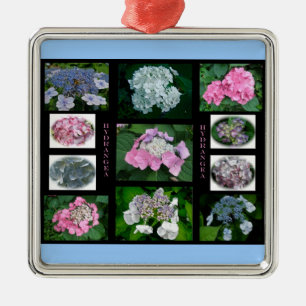 Adorno Metálico Hydrangeas en el desfile