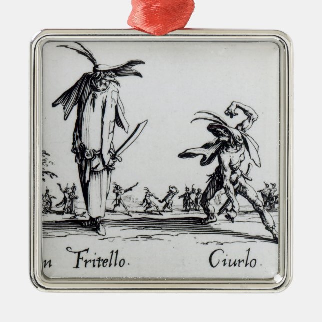 Adorno Metálico I Balli de Spessanei, o Le Grande Chasse (Frente)