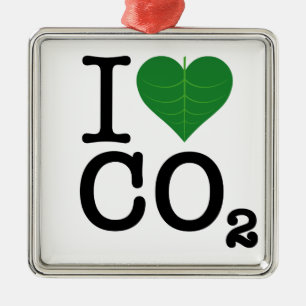 Adorno Metálico I CO2 del corazón
