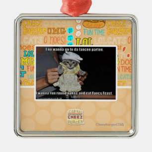 Adorno Metálico I ningún quiere ir al partee del fancee de DA