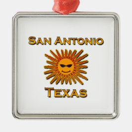 Adorno Metálico Icono de San Antonio Sun