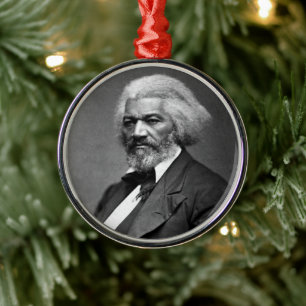 Adorno Metálico Iconos de la Historia Negra: Frederick Douglass an