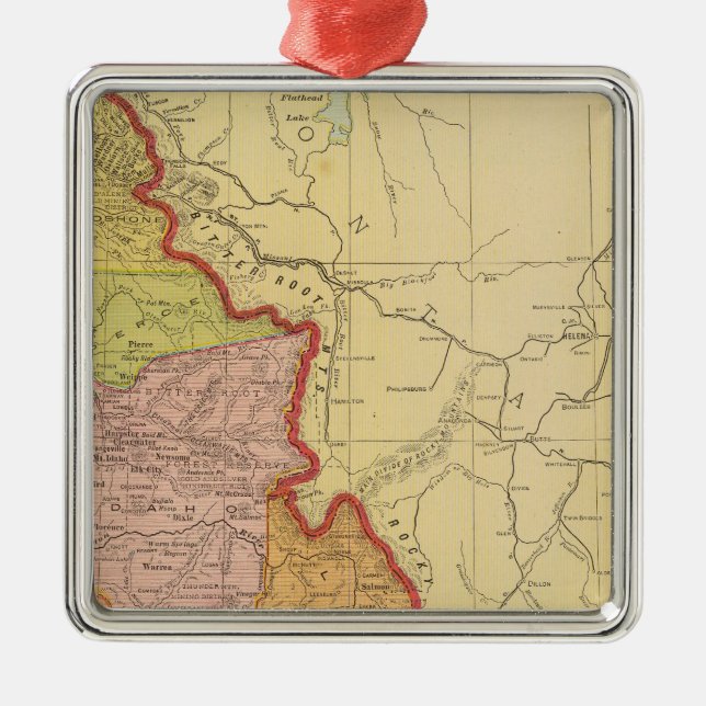 Adorno Metálico Idaho (Frente)