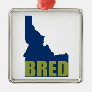 Adorno Metálico Idaho Bred