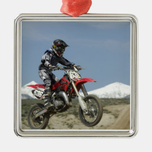 Adorno Metálico Idaho, carreras de motocross, carreras de motocicl