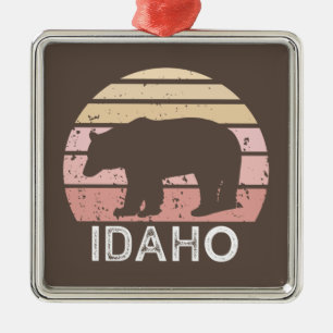 Adorno Metálico Idaho Retro Bear