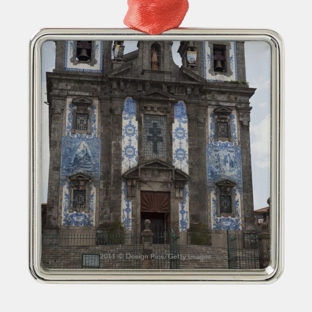 Adorno Metálico Iglesia de Santo Ildenfonso con los paneles de la (Frente)