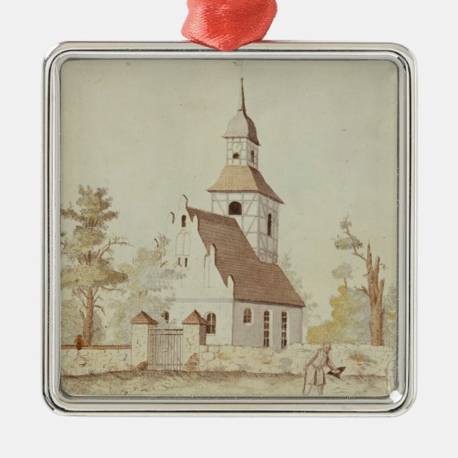 Adorno Metálico Iglesia en Pankow, Berlín (Frente)